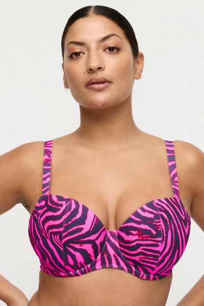 PrimaDonna Swim Malabo Hot Pink Zebra 4013716-HPZ